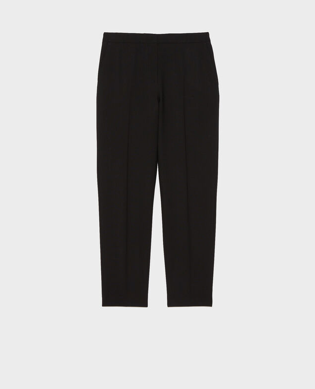 MARGUERITE - Cigarette trousers 4216 black_beauty