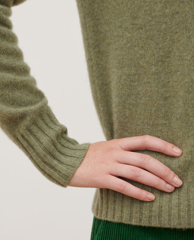 Cashmere high-neck jumper