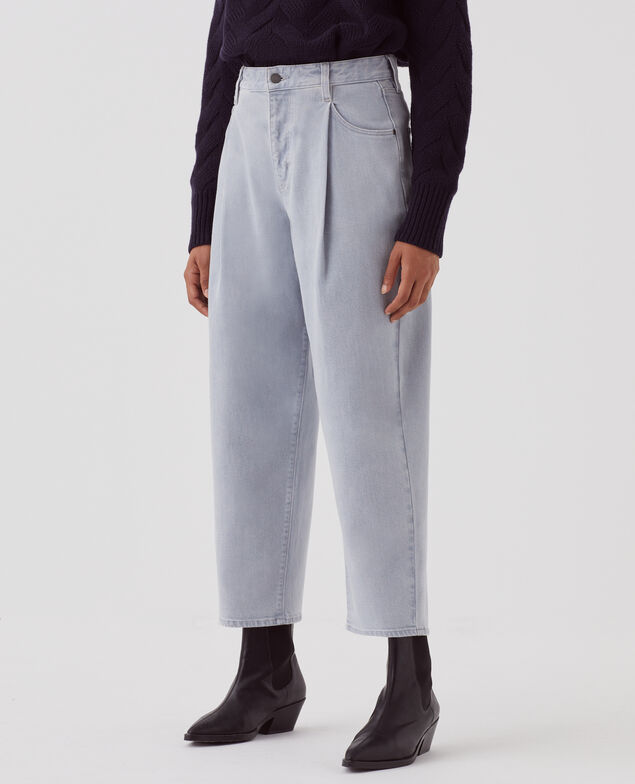 NIKKI - Carrot jeans I042 asphalte gray