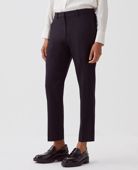 MARGUERITE - Cigarette trousers 4216 black_beauty 2wpa021w04