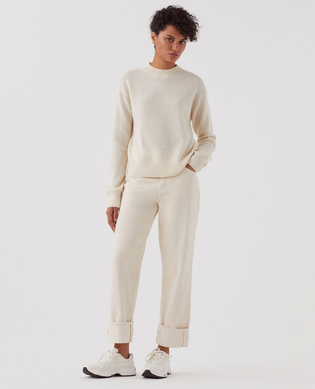 Wool jumper U010 off white