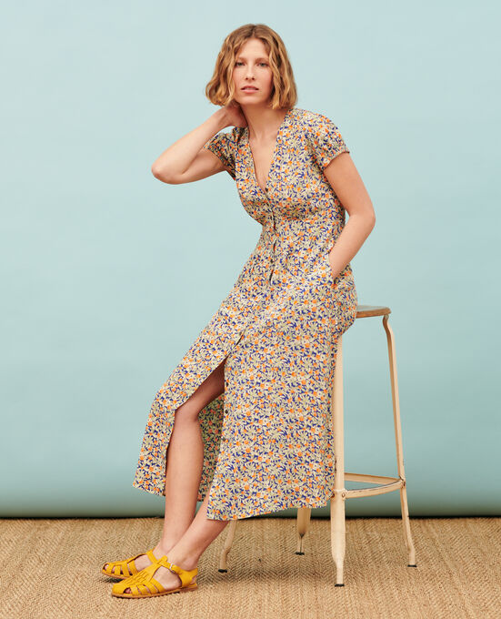 LUDIVINE - Long dress 0661 ZEST BLUE
