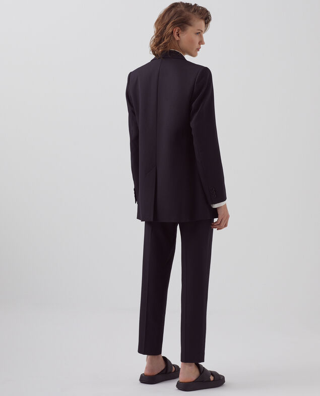 Wool blazer A091 black
