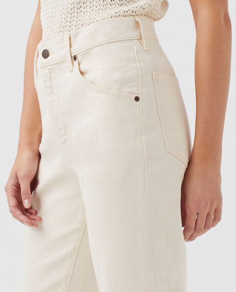 RITA - SLOUCHY - Baggy cotton jeans 8904 01_offwhite 2wpe164c62