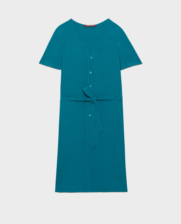 LAËTITIA - Floaty mini dress 8906 harbor blue