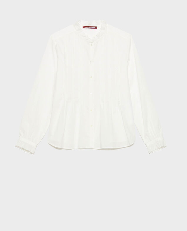 Cotton shirt 4224 gardenia
