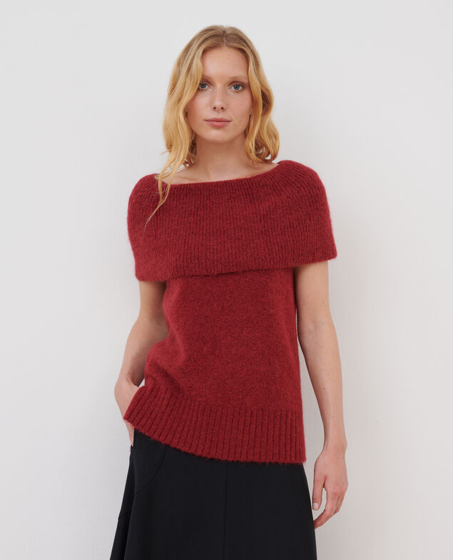 Alpaca wool blend tank top