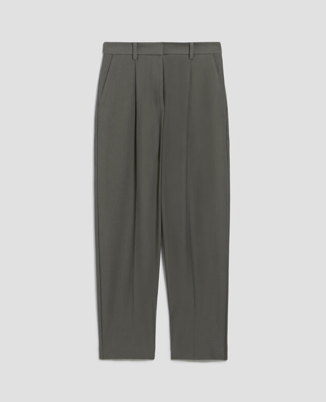 CAMILLE - Carrot trousers J560 basil dark green