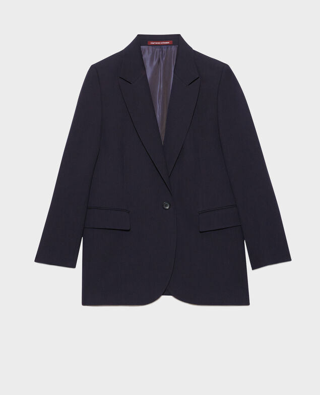 Wool blazer 7012c 69 navy