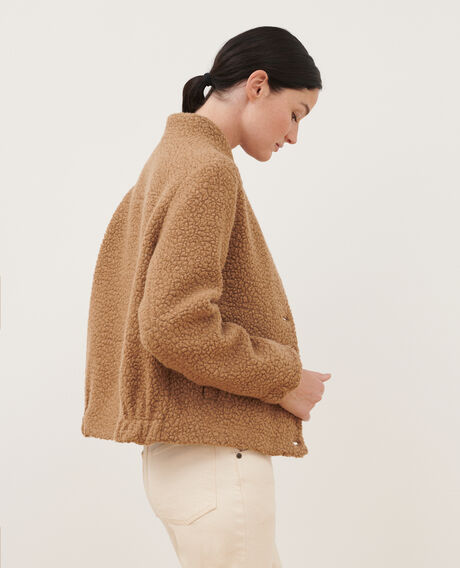 Wool blend jacket 8849 31 beige 2wjj194w08