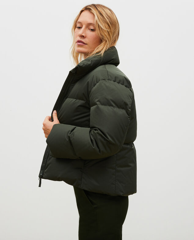 MARGOTTE - Short down jacket Military green