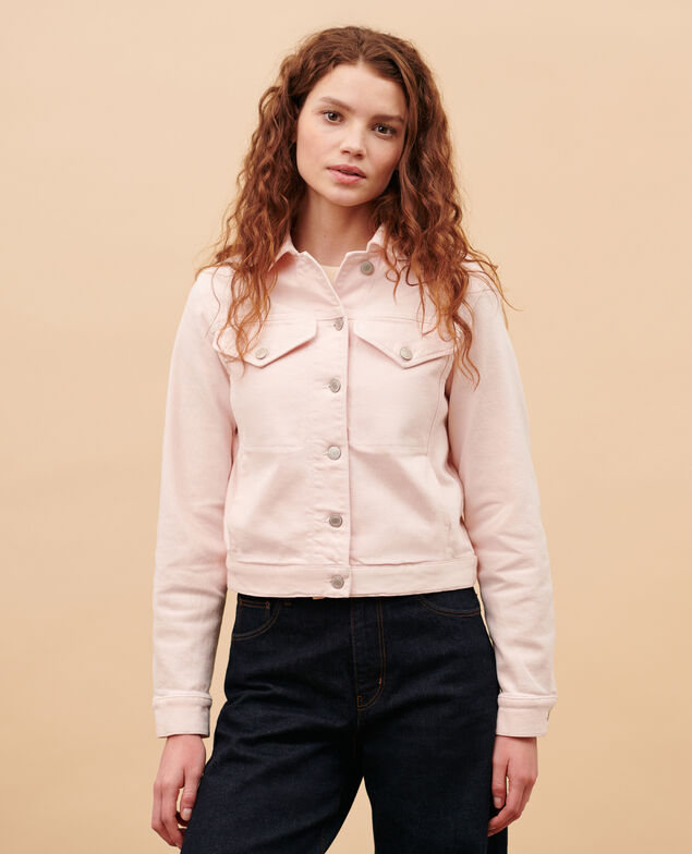 Short denim jacket