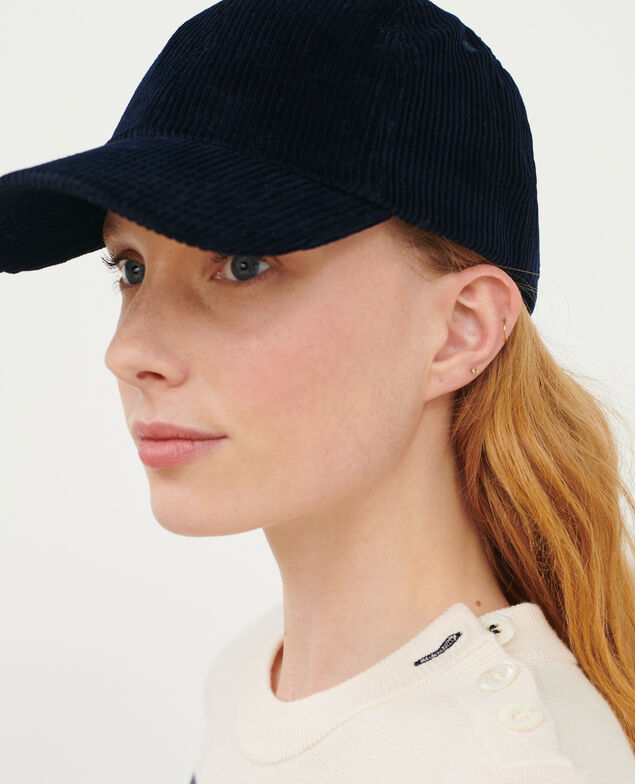 Corduroy cap