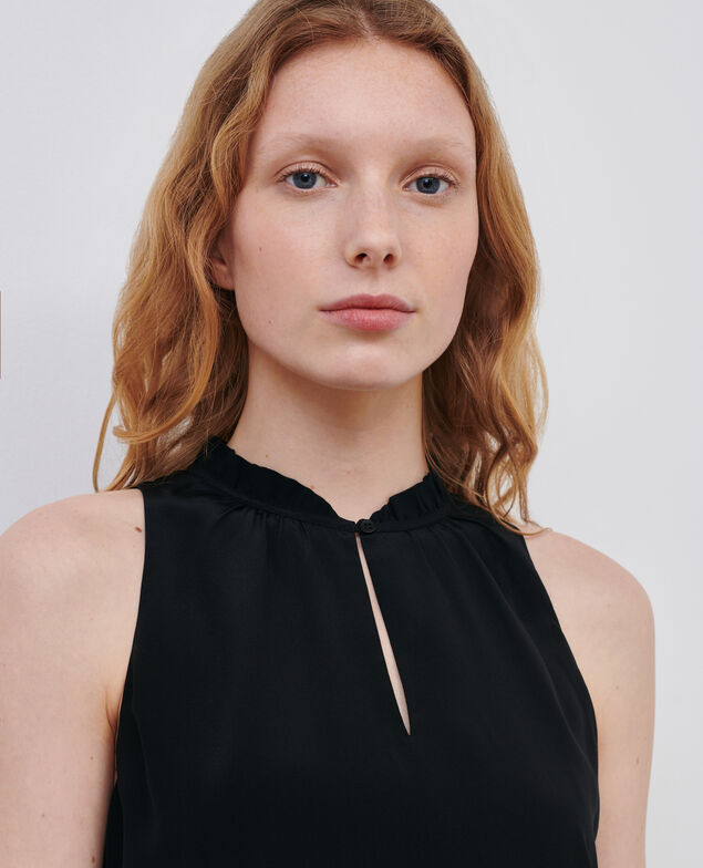Silk dress 09 black