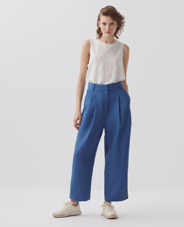 PEGGY - Carrot trousers H640 moonlight blue