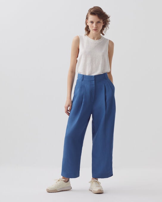 PEGGY - Carrot trousers H640 MOONLIGHT BLUE