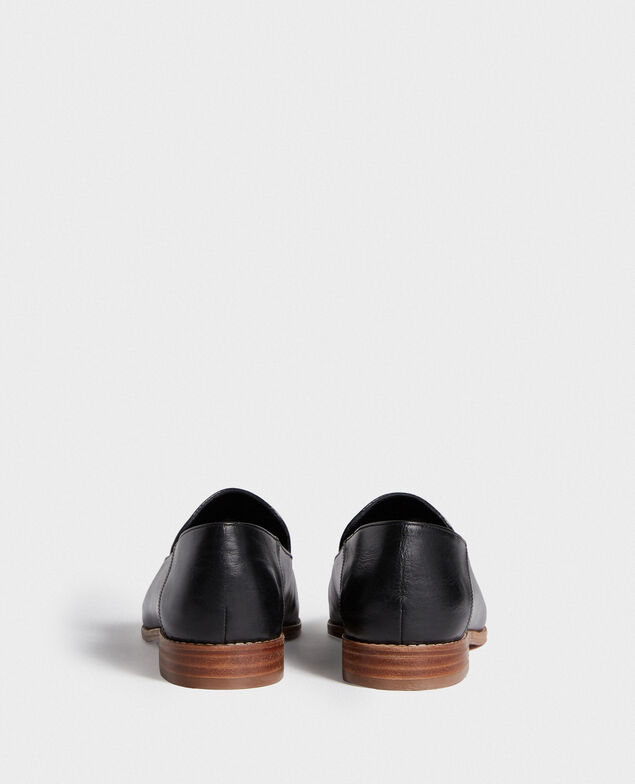 Leather mocassins Black beauty