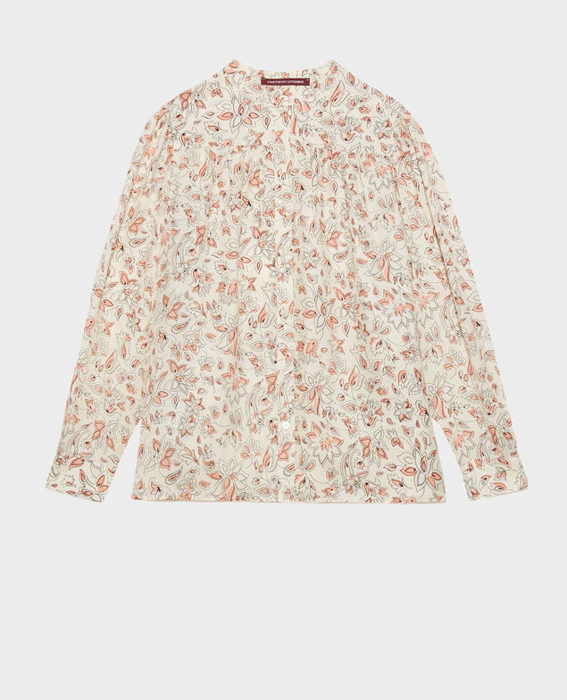 Printed shirt 8895 10 pink print