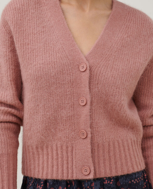 Alpaca blend cardigan