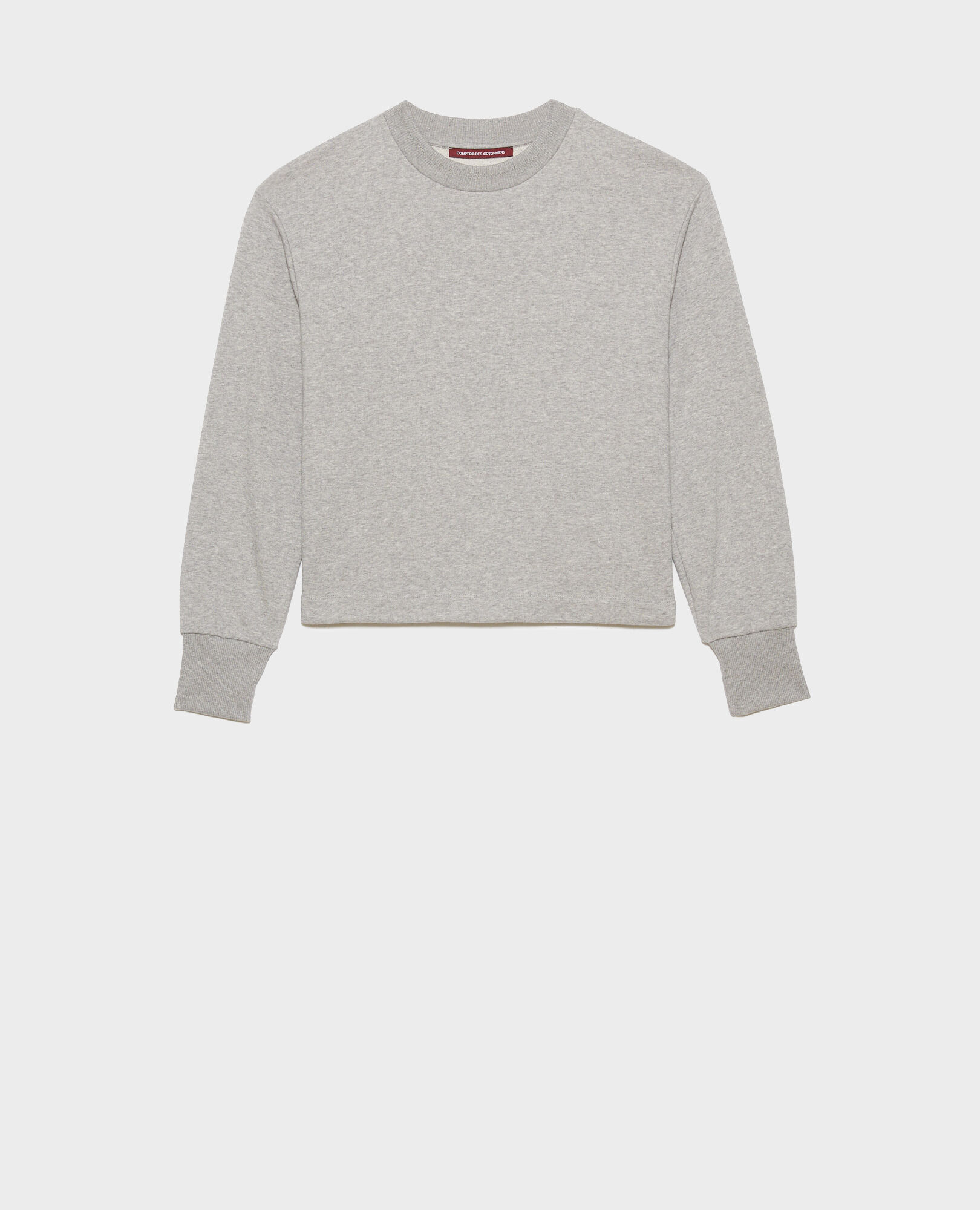 Cotton sweatshirt 03 greymelange 2sho840c30