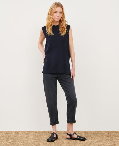 RITA - SLOUCHY - Baggy cotton jeans 8889 06 gray 2wpe249c03