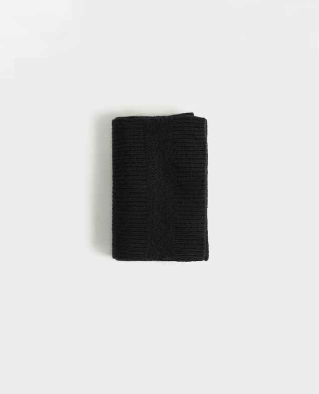 Cashmere scarf Black beauty