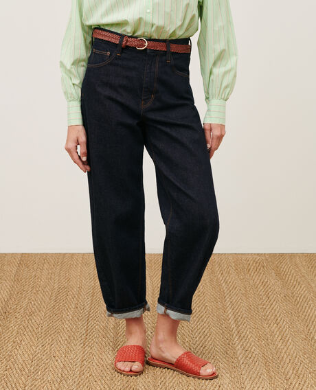 SYDONIE - BALLOON - 7/8 cotton jeans 7203 103 denim 2wpe274c64