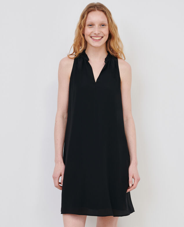 Silk dress 09 black