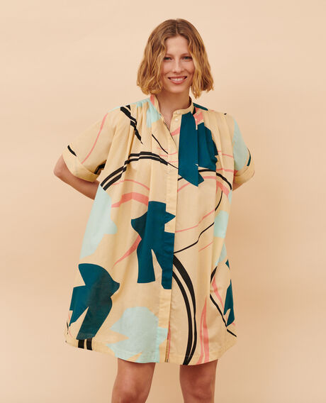 Shirt dress 0403 birdy sand 3sdr293c11