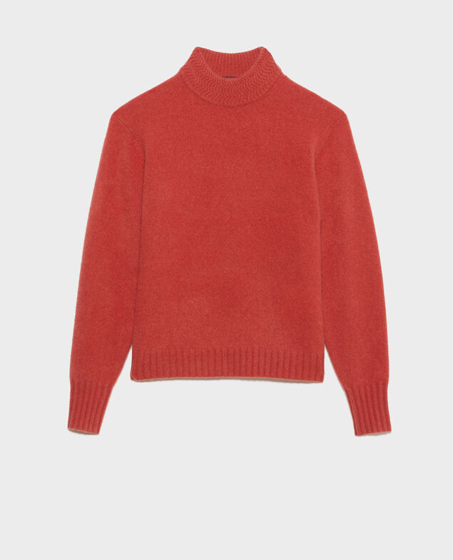 Cashmere high-neck jumper 8830 16 red