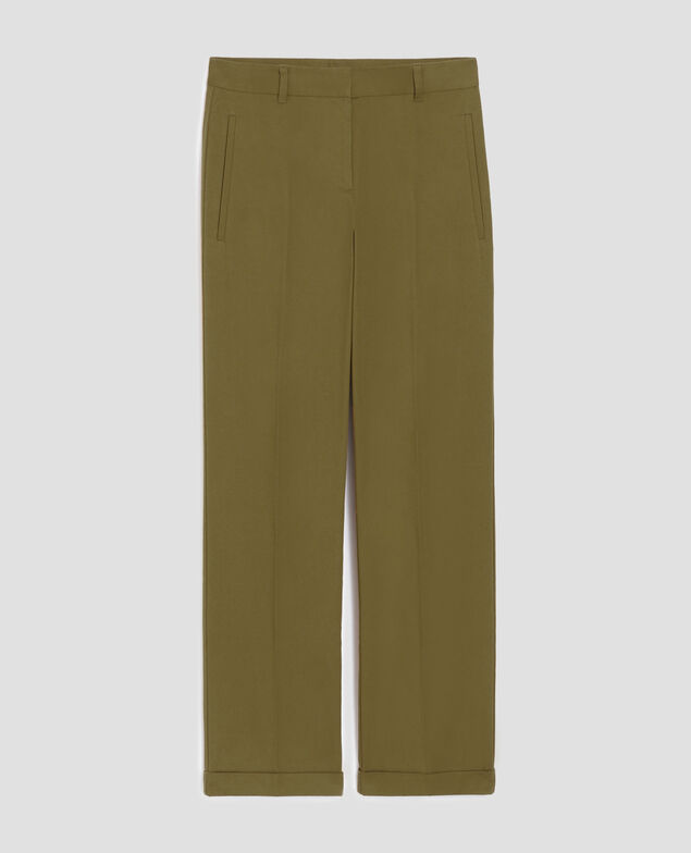 COLETTE - Straight trousers H570 military olive
