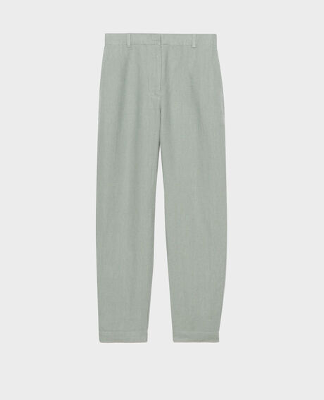 MARGUERITE - Cigarette trousers 07 gray 2spa230f03