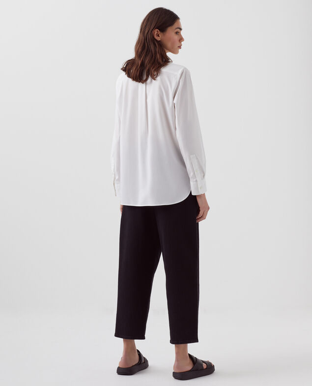 Cotton poplin shirt