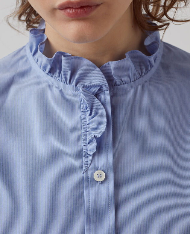 Cotton poplin shirt