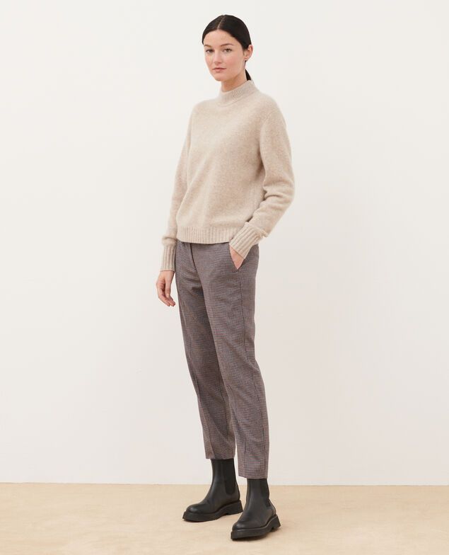 Cashmere high-neck jumper