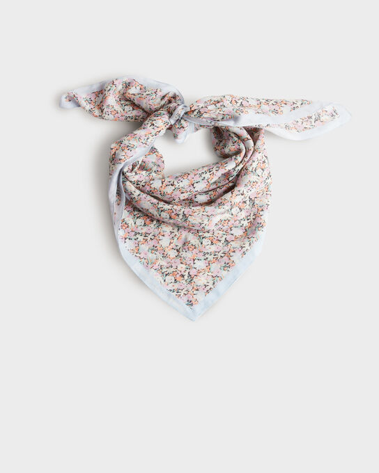 Cotton blend foulard 0110 CHAMPS FLEURIS PINK