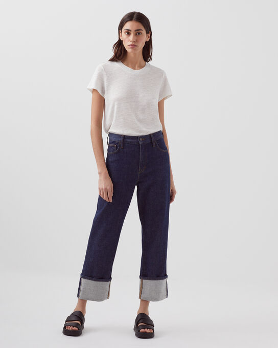 AVA - Regular selvedge jeans 4287 DENIM_BRUT