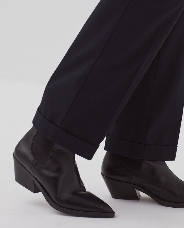 COLETTE - Straight trousers H091 black beauty
