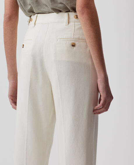 BLANDINE - Straight trousers