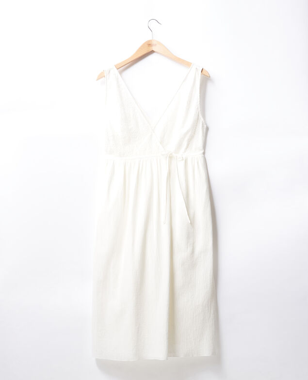 Wrap dress Blanc