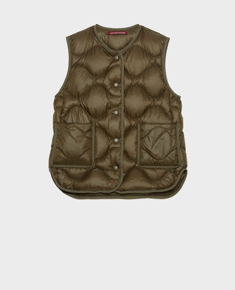 PLUME - Bodywarmer 0380 sea turtle green 3sja298n03