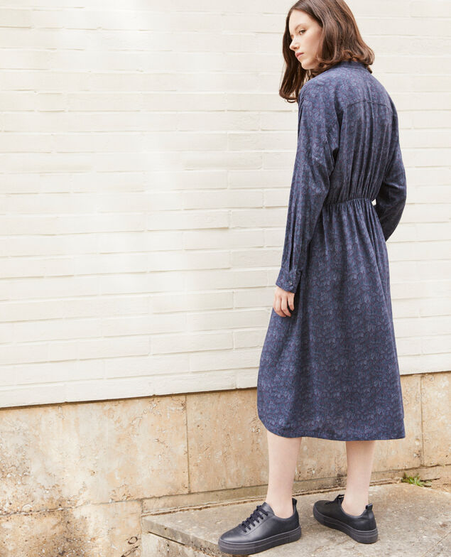 Printed dress Blue