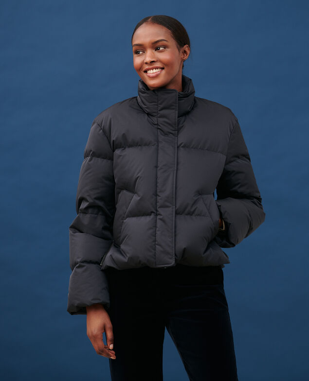 MARGOTTE - Short down jacket 4216 black_beauty