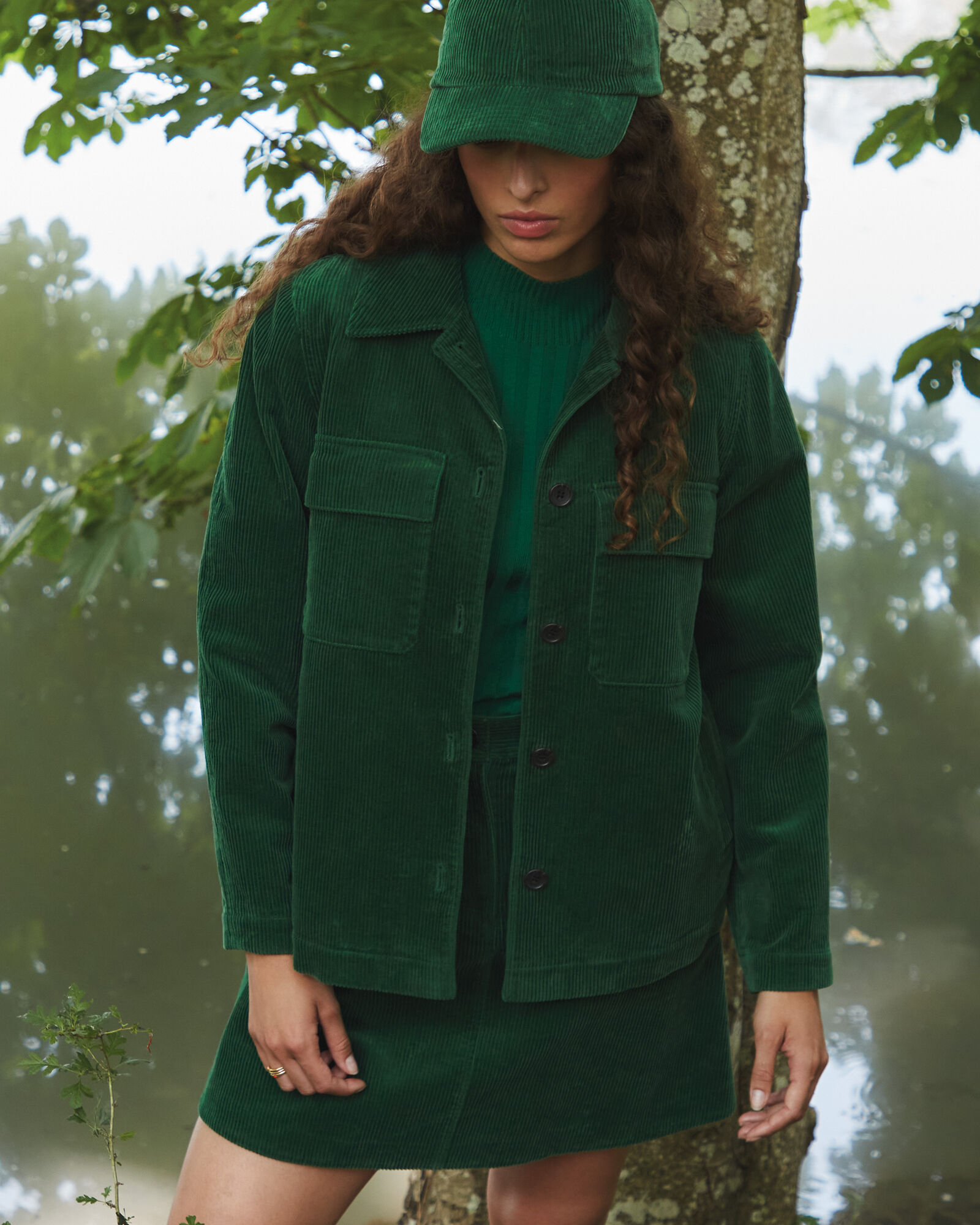 Manteau velours femme zara 2025