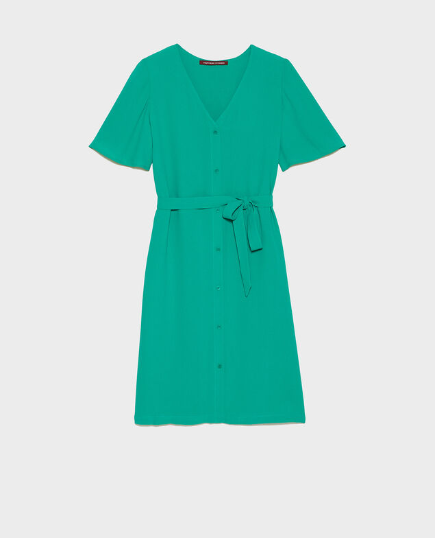 Short dress Golf green
