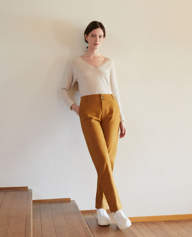 Chinos Golden brown