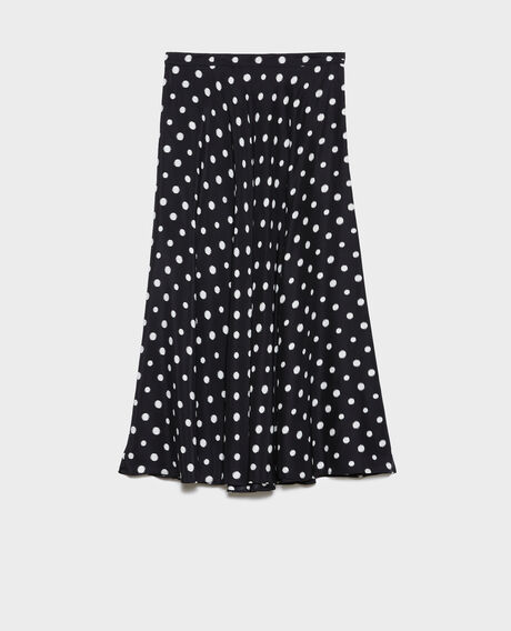 Printed maxi skirt 7057 95_print_black 2ssk822v09