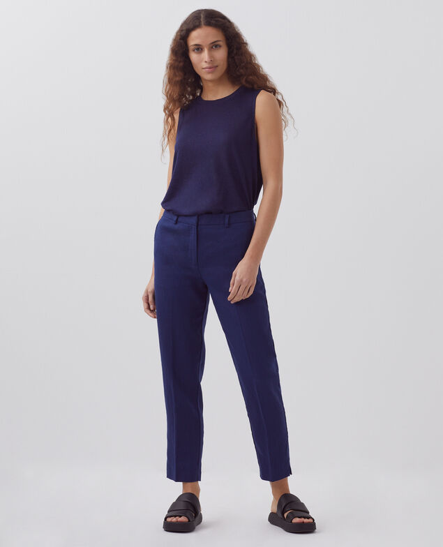 MARGUERITE - Cigarette trousers 0643 medieval blue