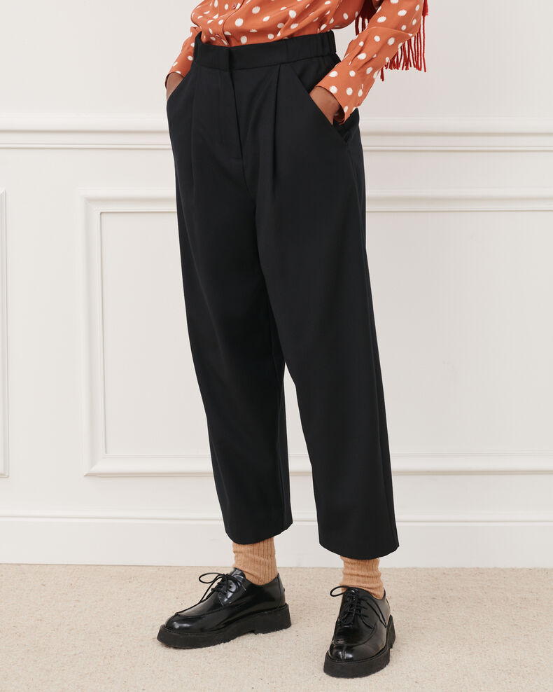 Tight-fit trousers Black beauty Paluges