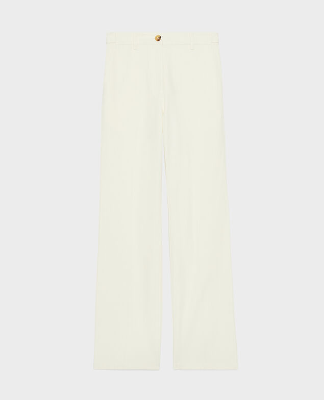 BLANDINE - Straight trousers